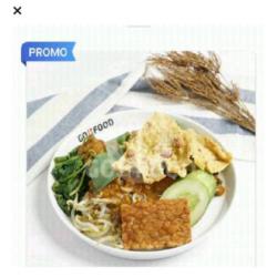 Nasi Pecel Ikan Telor Asin