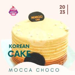 Korean Cake 12 Cm Mocca Choco