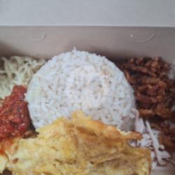 Nasi Uduk Telor Dadar