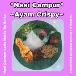 Nasi Campur Ayam Crispy