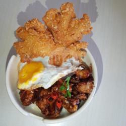 Chicken Crispy   Sunny Egg