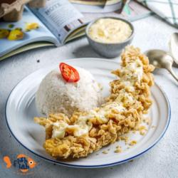 Ikan Crispy Egg Mayo ( Nasi)