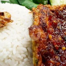 Nasi   Telur Bakar