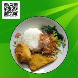 Nasi Pecel Tempe Goreng