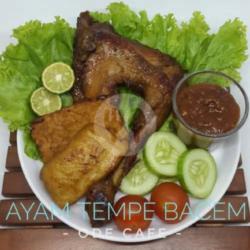 Ayam Lalapan   Sambel   Lalapan ((tanpa Nasi))