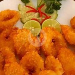 Cumi Tempura   Nasi / Kentang Gr