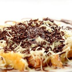 Pisang Crispy Coklat Keju