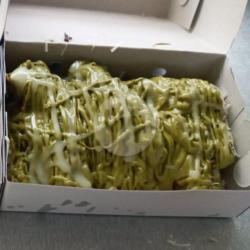 Pisang Keju Glaze Greentea