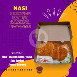 Nasi Chicken Katsu Sambal Bawang