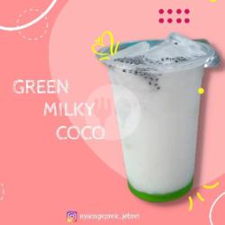 Green Milky Coco Ice