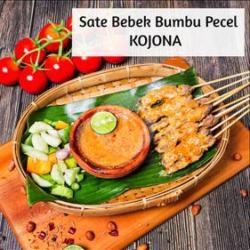 Sate Bebek Bumbu Pecel Kojona (10 Tusuk Full Daging)