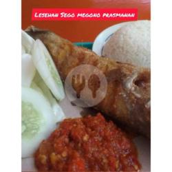 Paket Krapu Goreng Sambal Lalap