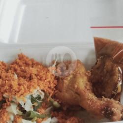 Ayam Penyet Urap Tanpa Nasi