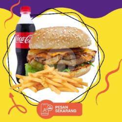 Special Combo Chicken Cheesy Burger