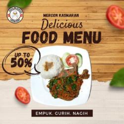 New!! Bebek Mercon Special Menu (nasi Lalapan Teh Pucuk)