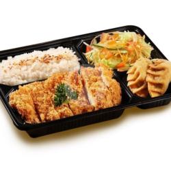 Chicken Katsu & Gyoza Bento