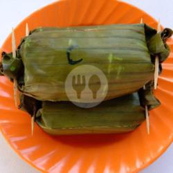 Nasi Bakar Cumi Asin Telur Rica Rica