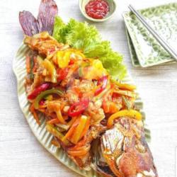 Ikan Kuek / Kembung Masak Pedaaaassss   Nasi