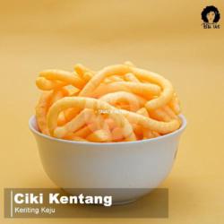 Ciki Kentang Keriting Keju