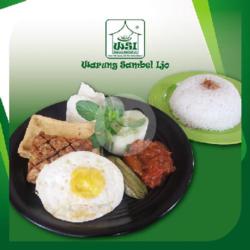 Nasi Tempe Telor