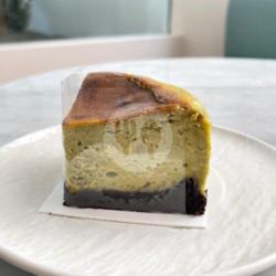 Pistachio Basque Cheesecake