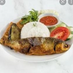 Penyetan Ikan Bandeng   Telur