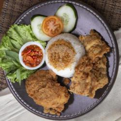 Nasi Kulit Crispy