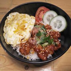 Rice Bowl Chicken Korean Spicy