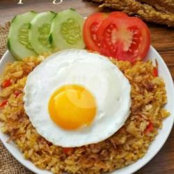 Nasi Goreng Double Telor (orak Arik   Telor Mata Sapi)  Level 1-5