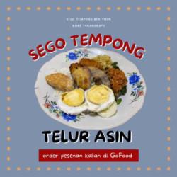 Sego Tempong Telur Asin