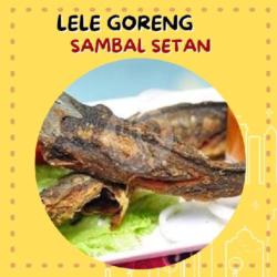 Lele Sambal Setan Tanpa Nasi