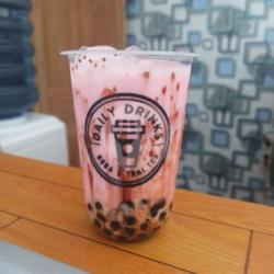 Premium Boba Rasa Strawberry Size Large