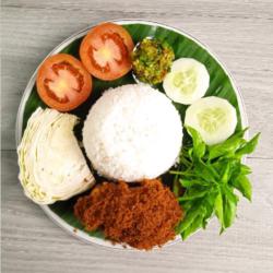 Paket Ayam Goreng Bandung Sambel Lombok Ijo