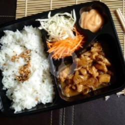 Nasi Bento Chiken Teriyaki