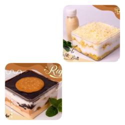 Combo Kue Dessert Regal Dan Kue Dessert Milkbath Keju