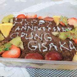 Salad Buah Karakter Bebas Toping Buat Bday