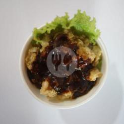 Chicken Crispy Lada Hitam Rice Bowl