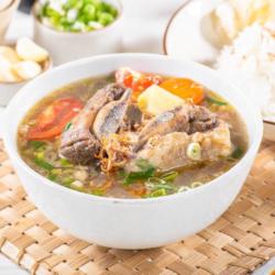 Beef Ribs Soup With Rice