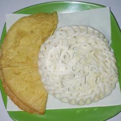 Krupuk Kaleng (putih/coklat)