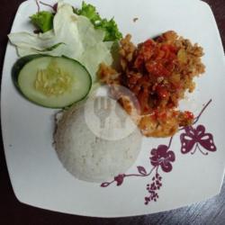 Nasi Chicken Geprek