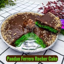 Pandan Ferrero Rocher Cake