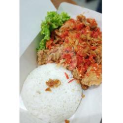 Nasi Dori Geprek