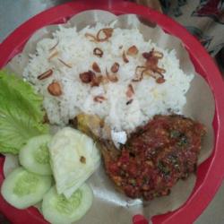 Nasi Ayam Gepuk Paha