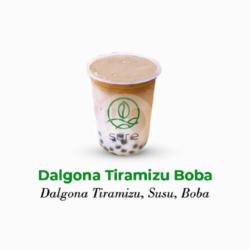 Dalgona Tiramizu Boba