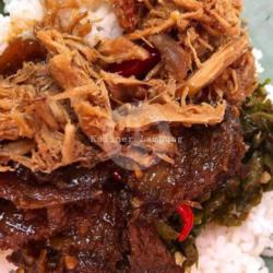 Nasi Bakar Dendeng   Ayam