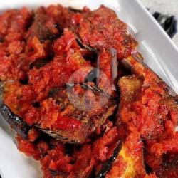 Sepat Balado   Terong   Tempe   Nasi   Teh Obeng