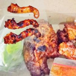 Paket Ayam Bakar Dada   Kepala Bakar Coba