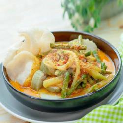 Lontong Sayur   Telur Balado