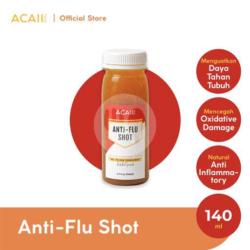 Anti-flu Shot 140 Ml (lemon, Jahe, Madu, Kurkumin)