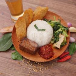 Paket Nasi Shrimp Roll